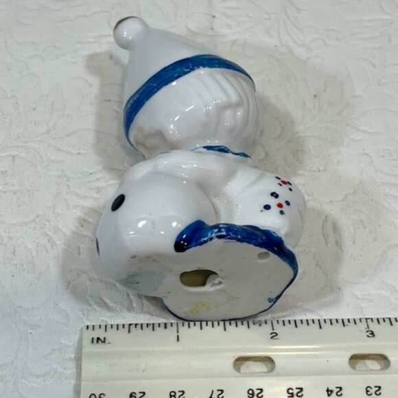 VTG Ceramic Child Dressed as Circus Clown w/Ball Figurine Collectible 3.5" Tall - Picture 11 of 11